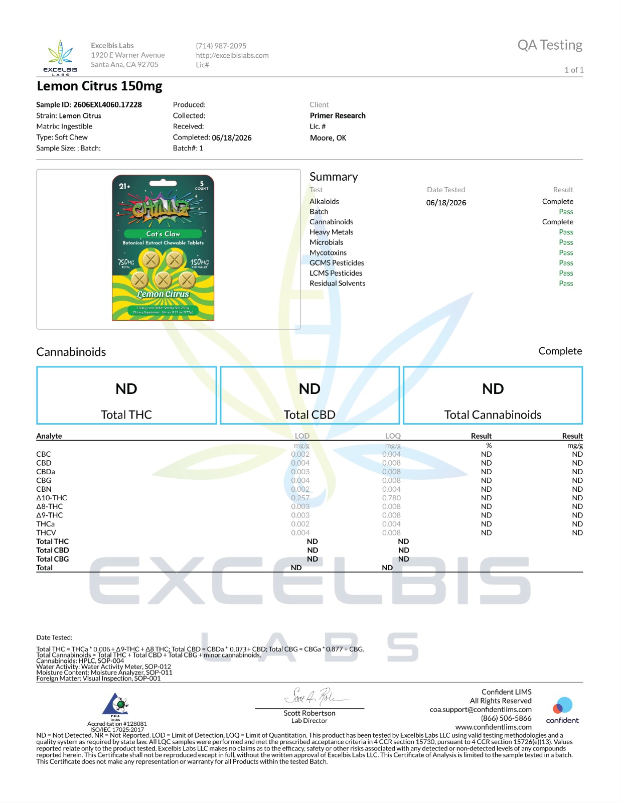 Cat Claws COA 2